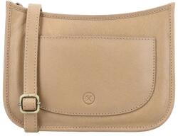 Hide & Stitches Bézs elegáns crossbody táska „Francesca (K24995-beige-HU)