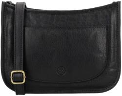 Hide & Stitches Fekete elegáns crossbody táska „Francesca (K24995-black)