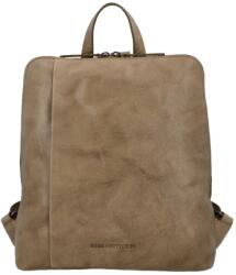 Hide & Stitches Bézs elegáns valódi bőr hátizsák „Nobless (RW743-beige-HU)