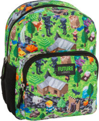 DERFORM Minecraft mintás hátizsák, 2 rekeszes, 29x23x14cm, DF40, Game (DFM-PL11BDF40) - mesescuccok