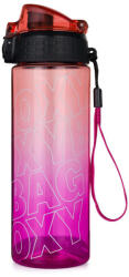 KARTON P+P Oxybag kulacs, 600 ml, BPA mentes, OXY Click Rose, rózsaszín, átlátszó (KPP-6-41126) - mesescuccok