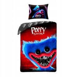 Halantex Ágynemű garnitúra 140x200 Poppy Playtime játék piros színes 70x90 gyerekeknek (PPT-1100BL)