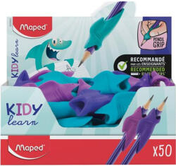 Maped Ceruzafogó, display, MAPED Kidy Learn, cápa, vegyes színek - 50db (IMA853902)