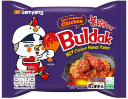Samyang Buldak Koreai Sült Csirke Ízesítésű Tészta, 140gr (SamYang)