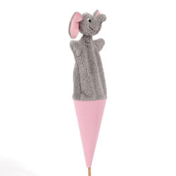  Elefánt 55 cm 3 az 1-ben, kúpbáb