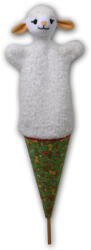  Bárány 52 cm 3 az 1-ben, kúpbáb