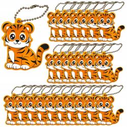 lumi Kulcstartó kulcstartó fényvisszaverő tigris medál 25 db Lumi (LU-0013-25)