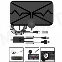  Fm Rádióantenna erősítő 4 különböző adapter rádióhoz, toronyhoz, házimozihoz stb (613053428600)