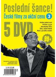 Multiland Poslední šance 3 (Hrdina jedné noci, Florenc 13: 30, Advokátka Věra, Táto sežeň štěně, Muž z prvního století) - 5DVD