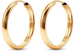 SAVICKI Леки златни обеци халки savicki 585, 2 см