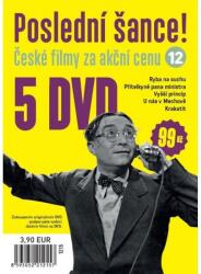 Multiland Poslední šance 12 (Ryba na suchu, Přítelkyně pana ministra, Vyšší princip, U nás v Mechově, Krakatit) - 5DVD