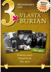 Multiland Vlasta Burian V (Přednosta stanice , Nejlepší člověk, Ulice zpívá) - 3DVD (049980)