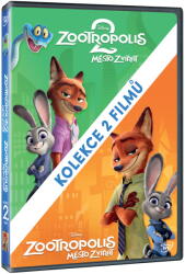 MagicBox Zootropolis: Město zvířat kolekce 1. +2. - 2DVD