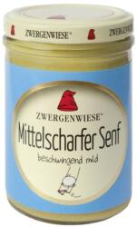 ZWERGENWIESE Mustar usor picant fara gluten, eco - 160 ml