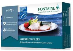 Fontaine File de macrou in crema bio curry cu rosii - 125 g