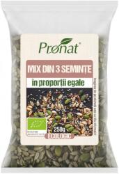 Pronat Foil Pack Mix Bio Din 3 Seminte In Proportii Egale, 250g