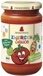 ZWERGENWIESE Sos de tomate pentru copii cu mere si morcovi fara gluten, eco - 340 ml