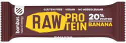 bombus Baton Proteic Cu Banane, 20% Proteine, 50g