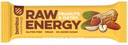 bombus Baton Proteic Raw Energy Cu Arahide Si Curmale, 50g