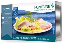 Fontaine File de hering in crema bio de mustar si marar - 200 g
