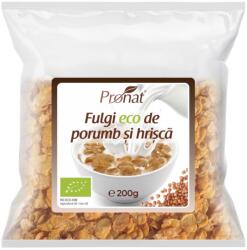 Pronat Foil Pack Fulgi Bio De Porumb Si Hrisca, 200g - biomag
