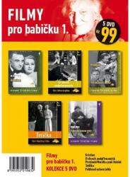 Multiland Filmy pro babičku 1. (Kristian, O věcech nadpřirozených, Prstýnek, Morálka paní Dulské, Tetička, Velbloud uchem jehly) - 5DVD