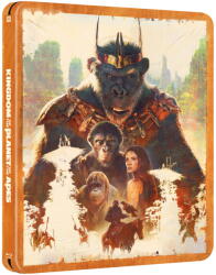 MagicBox Království Planeta opic (Limitovaná ediţie de colecţie - steelbook) - 2Blu-ray (4K Ultra HD + Blu-ray)