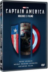 MagicBox Captain America colecţie 1. -3. - 3DVD