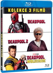 MagicBox Deadpool colecţie 1-3 - 3Blu-ray