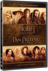 MagicBox Colecţie Středozemě (kinoverze, Stăpânul inelelor a Hobit) - 6DVD (015281)