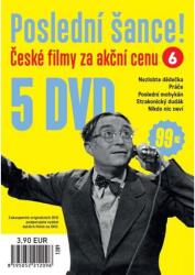 Multiland Poslední šance 6 (Nezlobte dědečka, Práče, Poslední mohykán, Strakonický dudák, Nikdo nic neví) - 5DVD