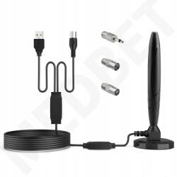  Erős Fm Antenna Usb Erősítő 4 Különböző Adapter Rádióhoz, Toronyhoz, Mozihoz (196696832152)