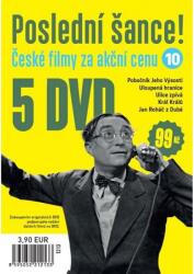 Multiland Poslední šance 10 (Pobočník Jeho Výsosti, Uloupená hranice, Ulice zpívá, Král Králů, Jan Roháč z Dubé) - 5DVD