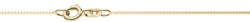Bebe Gold Lant din Aur 14K, lungime 45 cm, model Box Chain 0.7 mm, inchidere cu Spring Ring