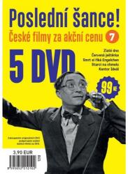 Multiland Poslední šance 7 (Zlaté dno, Červená ještěrka, Smrt si říká Engelchen, Starci na chmelu, Kantor Ideál) - 5DVD
