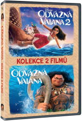 MagicBox Odvážná Vaiana colecţie 1+2 - DVD