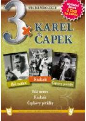 Multiland Karel Čapek (Bílá nemoc, Krakatit, Čapkovy povídky) - 3DVD
