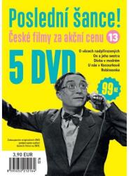Multiland Poslední šance 13 (On a jeho sestra, Dívka v modrém, U nás v Kocourkově, Robinsonka, O věcech nadpřirozených) - 5DVD