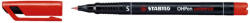 STABILO Alkoholos filc, 0, 4 mm, STABILO OHPen S-841/40, piros (AFSS84140)