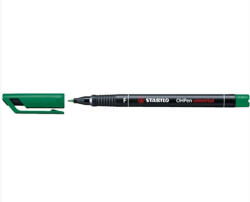 STABILO Alkoholos filc, 0, 7 mm, STABILO OHPen F-842/36, zöld (AFSS84236)