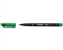 STABILO Alkoholos filc, 0, 4 mm, STABILO OHPen S-841/36, zöld (AFSS84136)