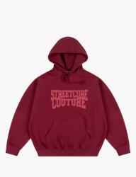 Prosto Férfi piros kapucnis pulóver Prosto Street Couture 3XL (5907494526090)