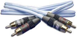 Supra Dual RCA-RCA analóg összekötő kábel 1m (36409)