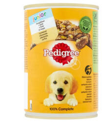 PEDIGREE Junior Chicken - Nedves eledel (csirke, aszpikban) kölyökkutyák részére (400g)