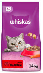 Mars-Nestlé Whiskas Adult Beef - Szárazeledel (marhahússal) felnőtt macskák részére (14kg) (014345)