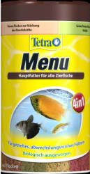 Tetra Menu - pehelytáp (4 féle) díszhalak részére (100ml/25g) (767386)