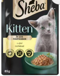 Mars-Nestlé Sheba Kitten Chicken - Alutasakos - (csirke, szósz) kölyökmacskák részére (85g) (264598)