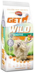 GetWild Panzi GetWild 15kg Adult Sensitive Turkey (chicken&wheat free) - Pulyka (csirke és búzamentes) (315294)