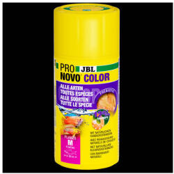 JBL Pronovo Color Flakes M - Színes eledelpelyhek az erős színekért minden 8-20 cm-es akváriumi halak részére (100ml/18g) (JBL31138)