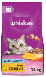 Mars-Nestlé Whiskas Sterile Adult - szárazeledel (csirke) ivartalanított macskák részére (14kg) (259418)